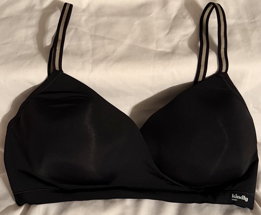 Kindly Yours Women's So Comfy Lightly Lined Micro Wire-Free Bra, Size XL